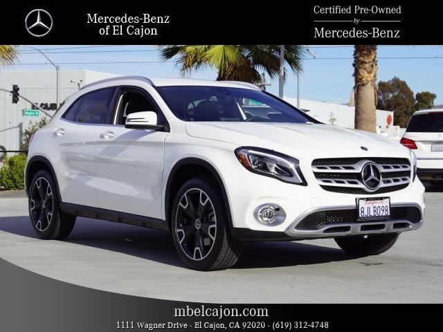 Certified Pre Owned 2019 Mercedes Benz Gla 250 Front Wheel Drive Suv